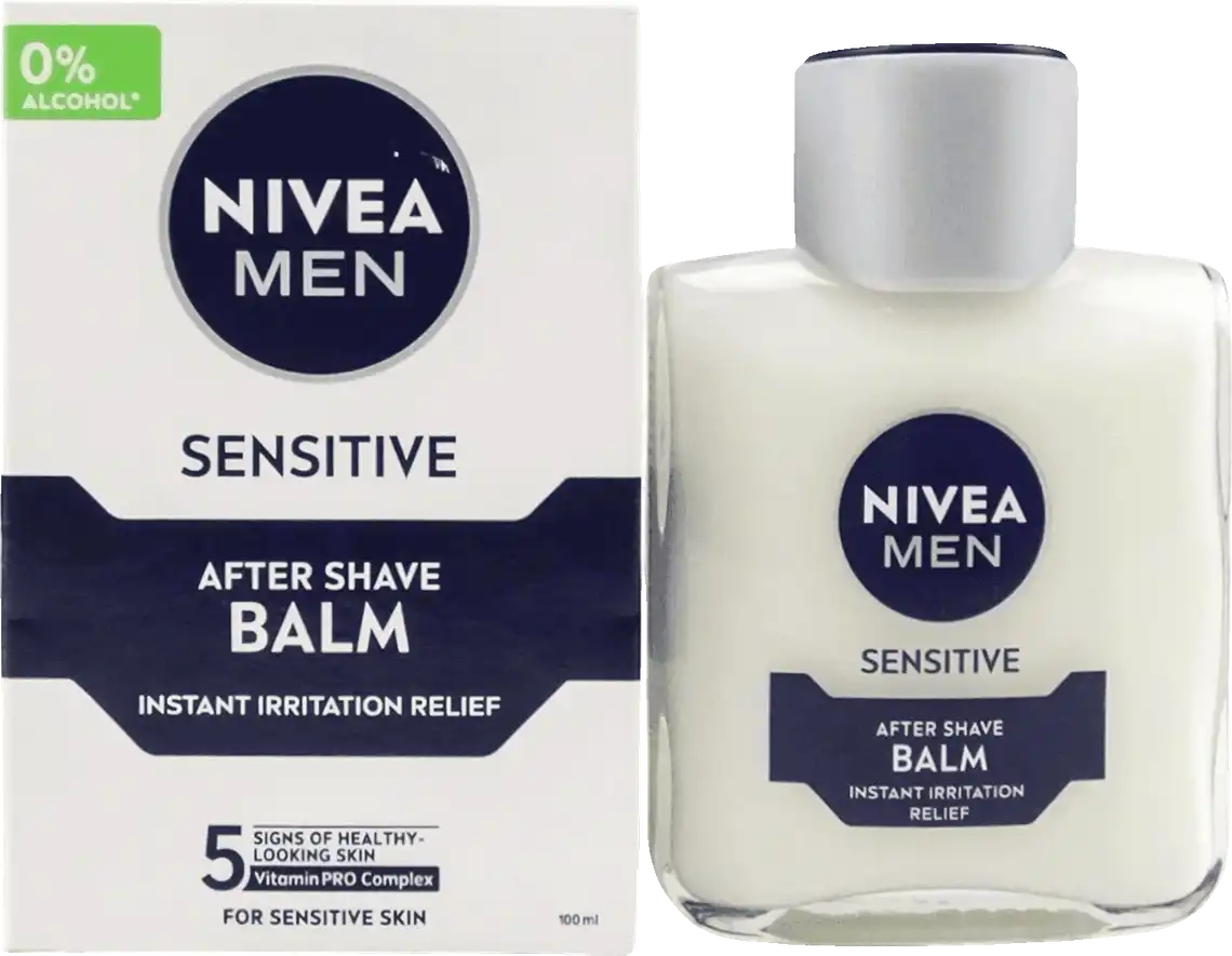 Фото 1 - Бальзам після гоління Nivea Men для чутливої ​​шкіри з екстрактом ромашки 100 мл