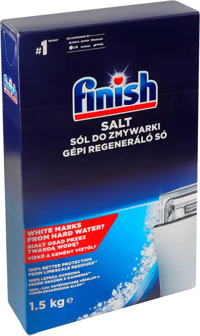 Фото 1 - Сіль для посудомийних машин Finish, 1500 г 