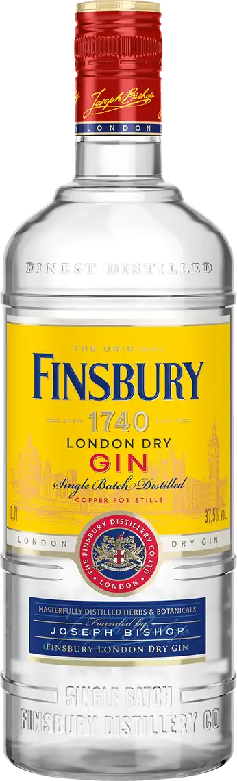 Фото 1 - Джин Finsbury London Dry Gin 37.5% 0.7 л