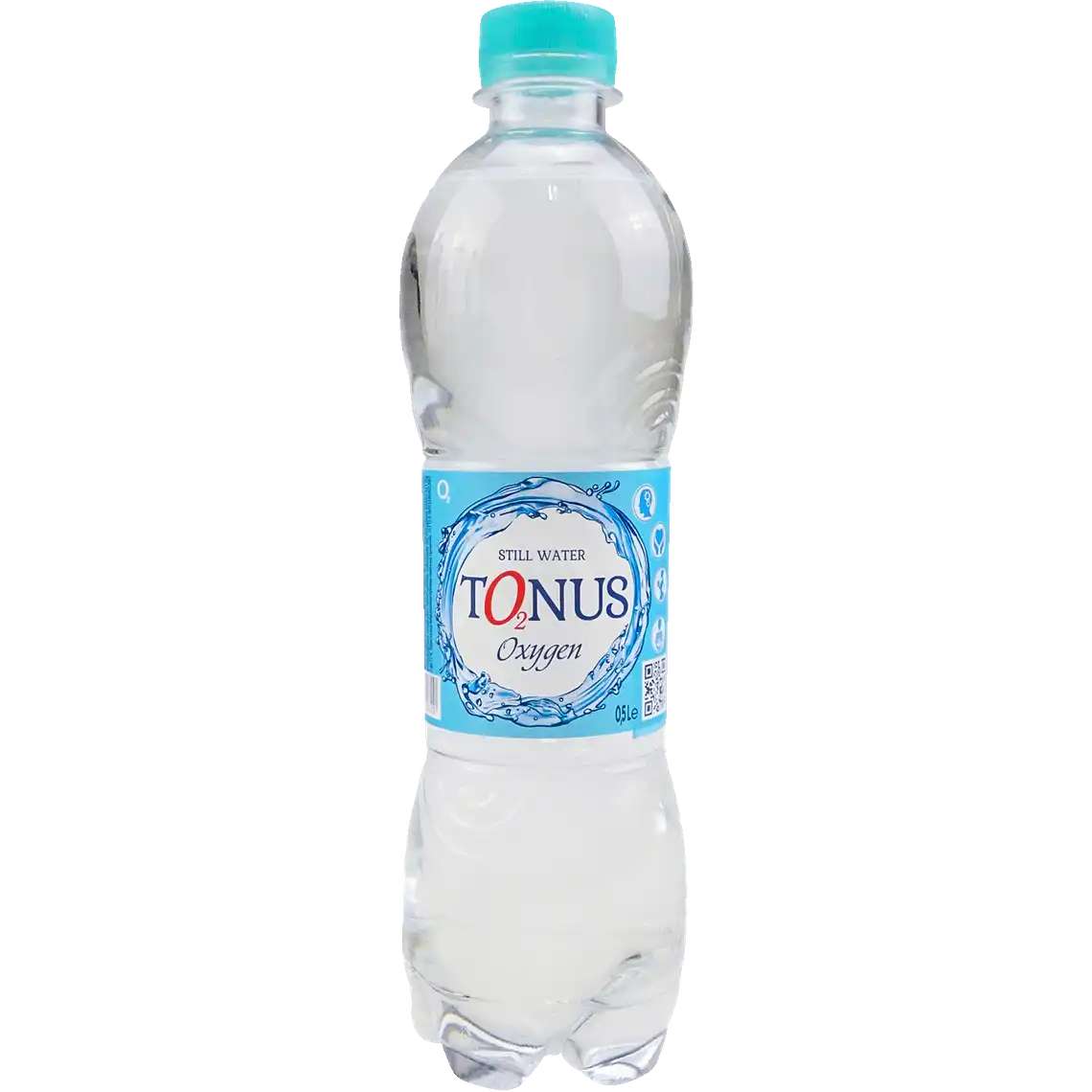 Фото 1 - Вода Куяльник Тонус-кислород негазована 0.5 л