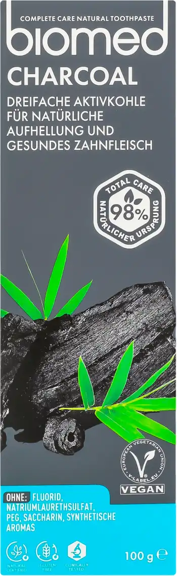Фото 3 - Зубна паста BioMed Charcoal Відбілююча 100мл