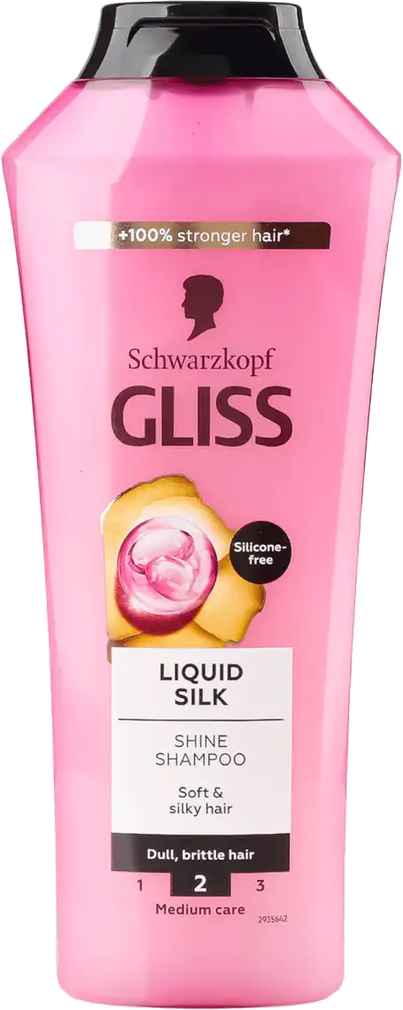 Фото 1 - Шампунь для волосся Gliss Liquid Silk для блиску 400 мл