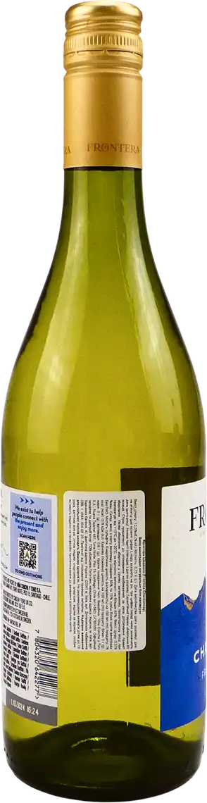 Фото 2 - Вино Frontera Chardonnay біле напівсухе 12.5% 0.75 л