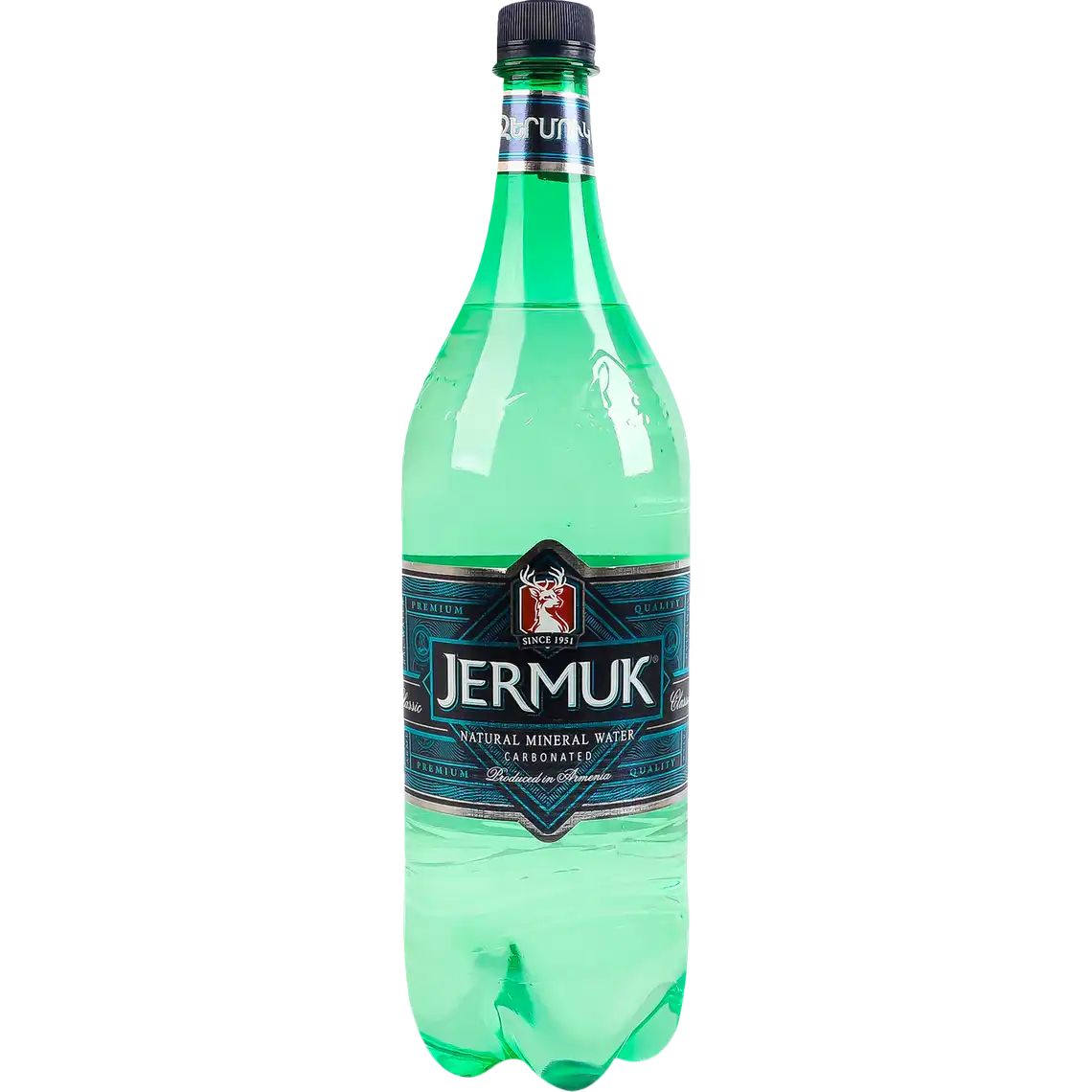 Фото 1 - Мінеральна вода Jermuk сильногазована природна 1 л