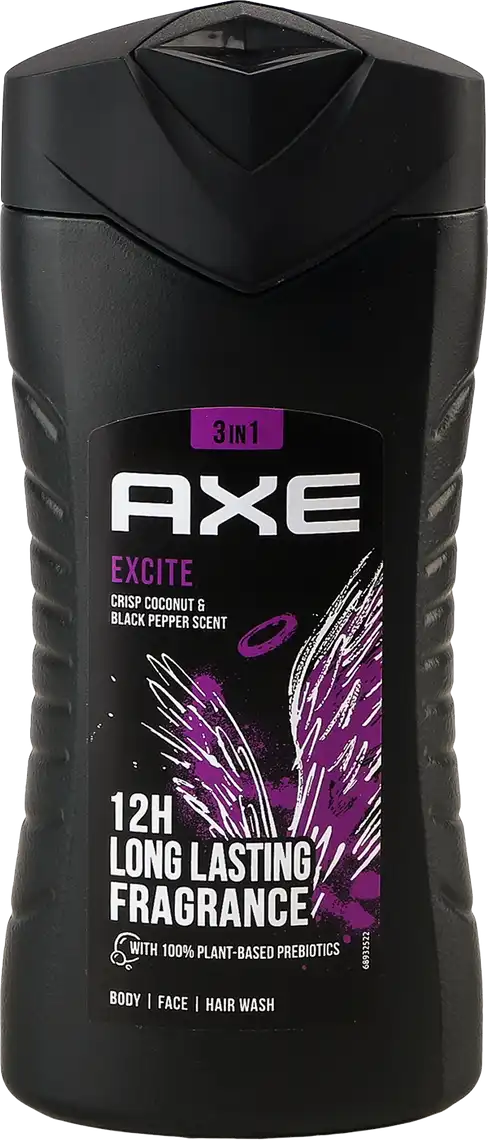 Фото 1 - Гель для душу AXE Excite чоловічий 250 мл