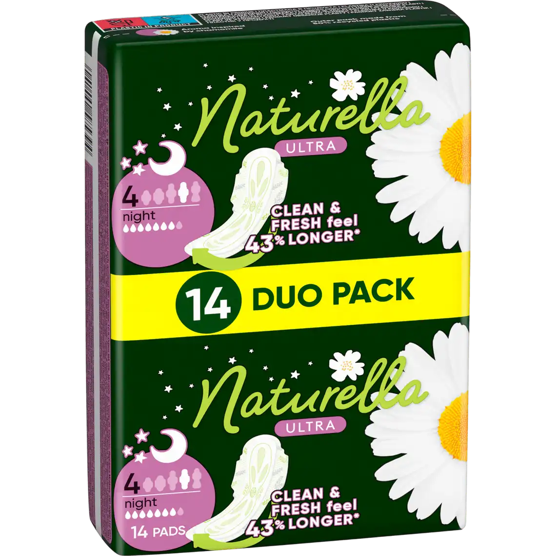 Фото 1 - Прокладки гігієнічні Naturella Ultra Camomile Night 14 шт