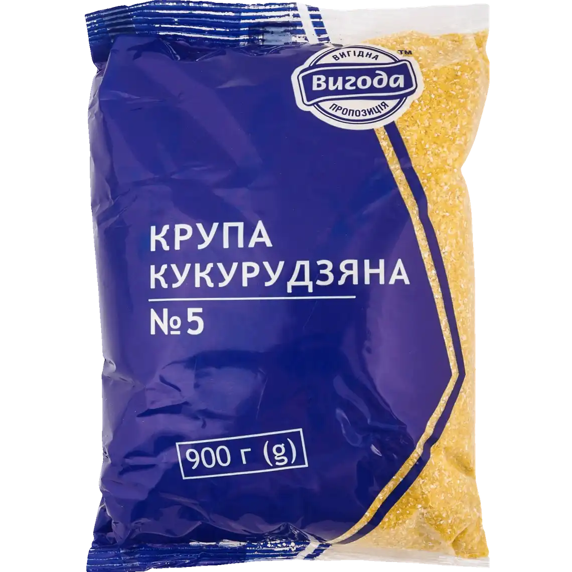 Фото 1 - Крупа Вигода кукурудзяна 900 г
