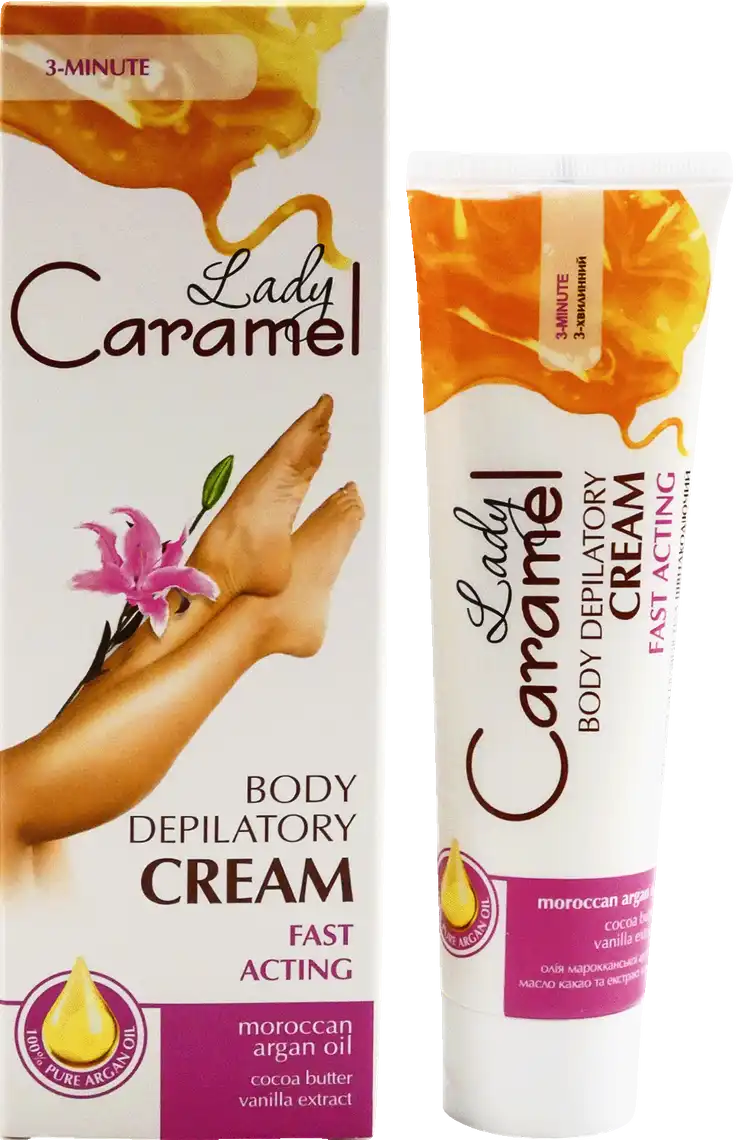 Фото 1 - Крем для депіляції Lady Caramel швидкодіючий 100 мл