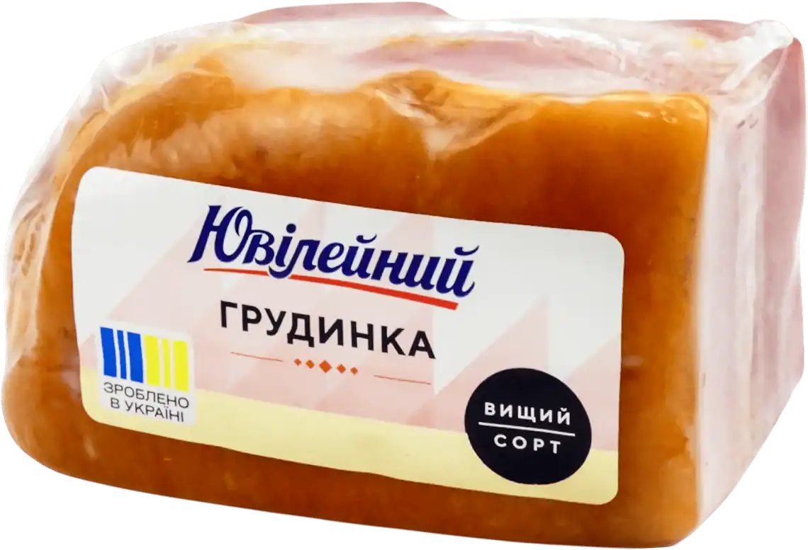 Фото 1 - Продукт зі свинини Ювілейний Грудинка вищого гатунку, вагова