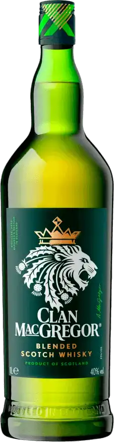 Фото 1 - Віскі Clan MacGregor 4 роки витримки 40% 0.7 л