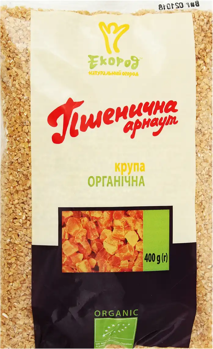Фото 1 - Крупа пшенична Екород Арнаут 400 г