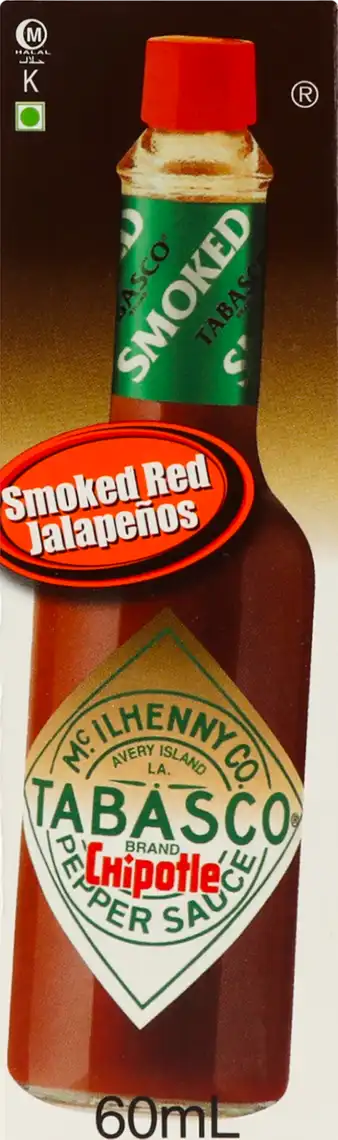 Фото 1 - Соус Tabasco Chipotle Pepper Sauce 60 мл