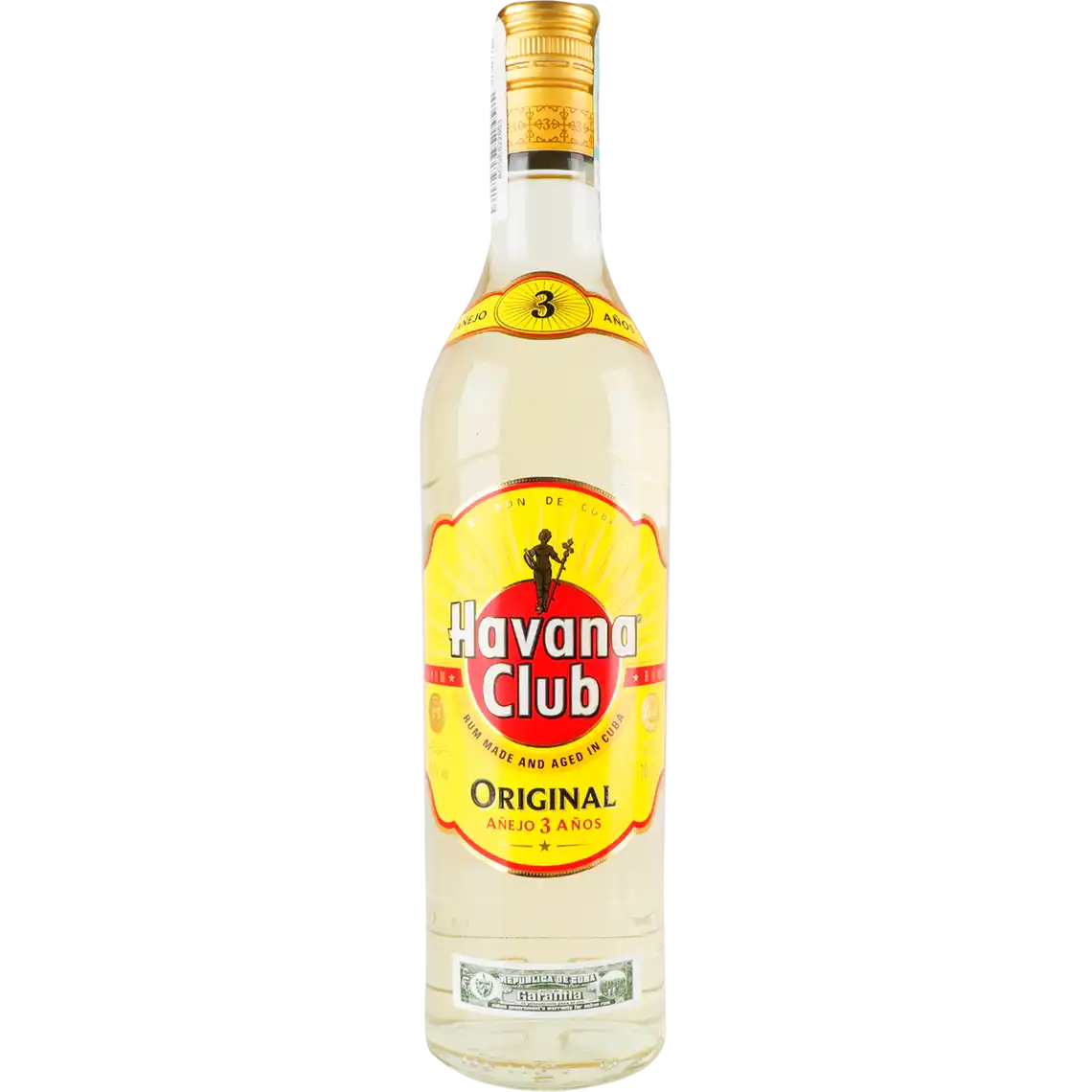 Фото 1 - Ром Havana Club Anejo 3 роки витримки 40% 0.7 л