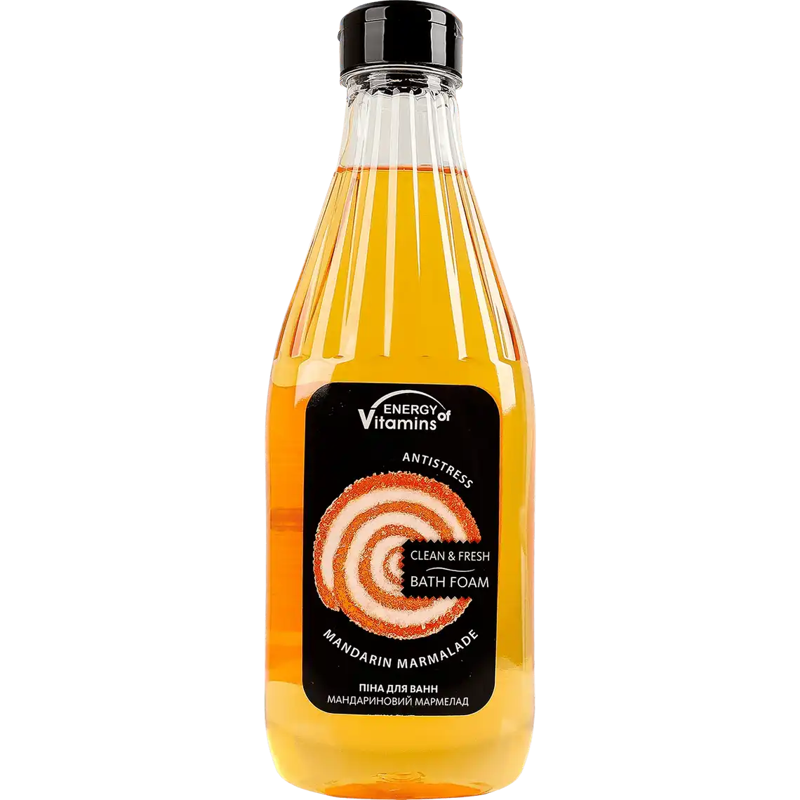 Фото 1 - Піна для ванн Energy of Vitamins Мандаринова мармелад 800 мл