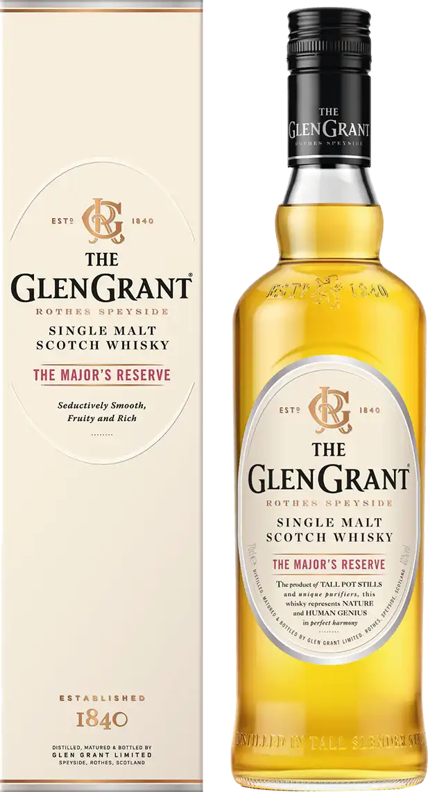 Фото 1 - Віскі The Glen Grant Majors Reserve односолодовий 5 років витримки 40% 0.7 л