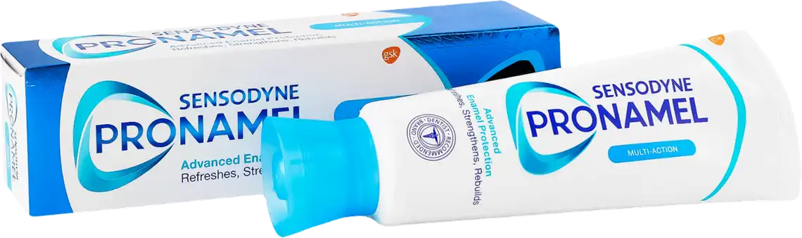 Фото 1 - Зубна паста Sensodyne ProNamel Комплексне Дія 75 мл