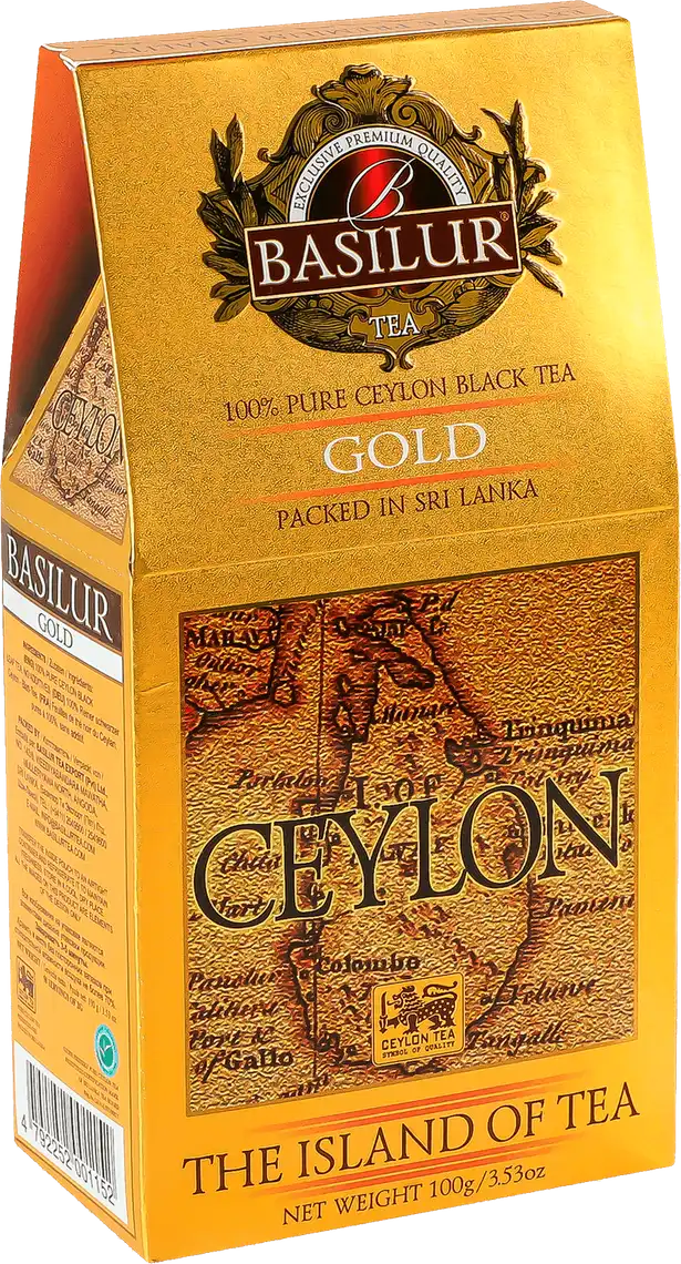 Фото 2 - Чай Basilur Gold Ceylon чорний 100 г