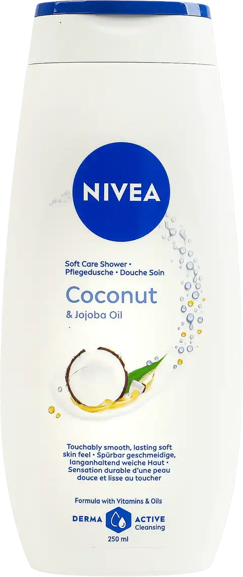 Фото 1 - Гель для душу NIVEA Кокос з олією жожоба 250 мл
