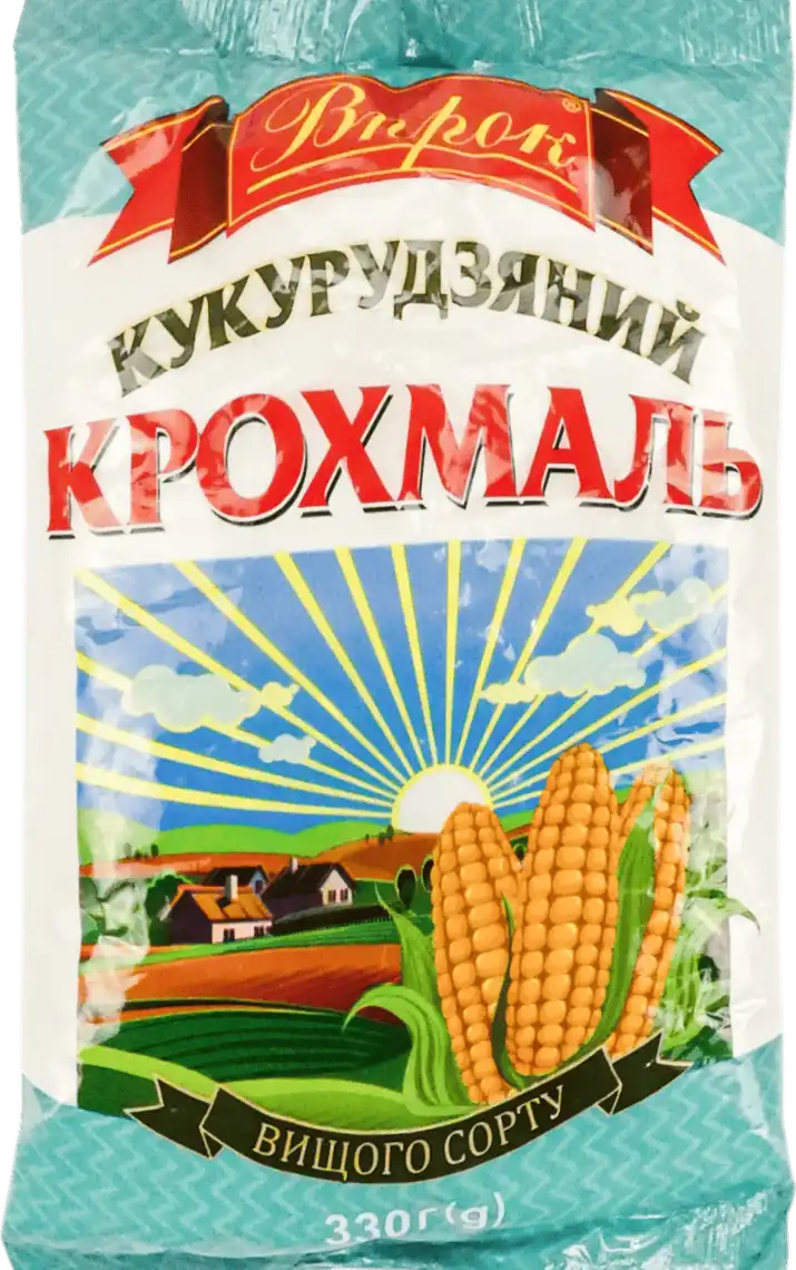 Фото 1 - Крохмаль Впрок кукурудзяний 330 г