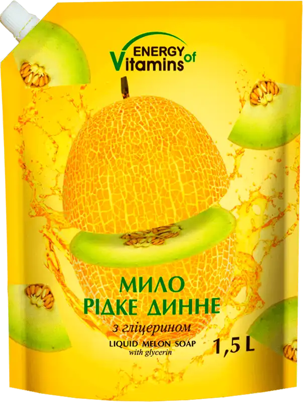 Фото 1 - Рідке мило Energy of Vitamins Динне 1.5 л