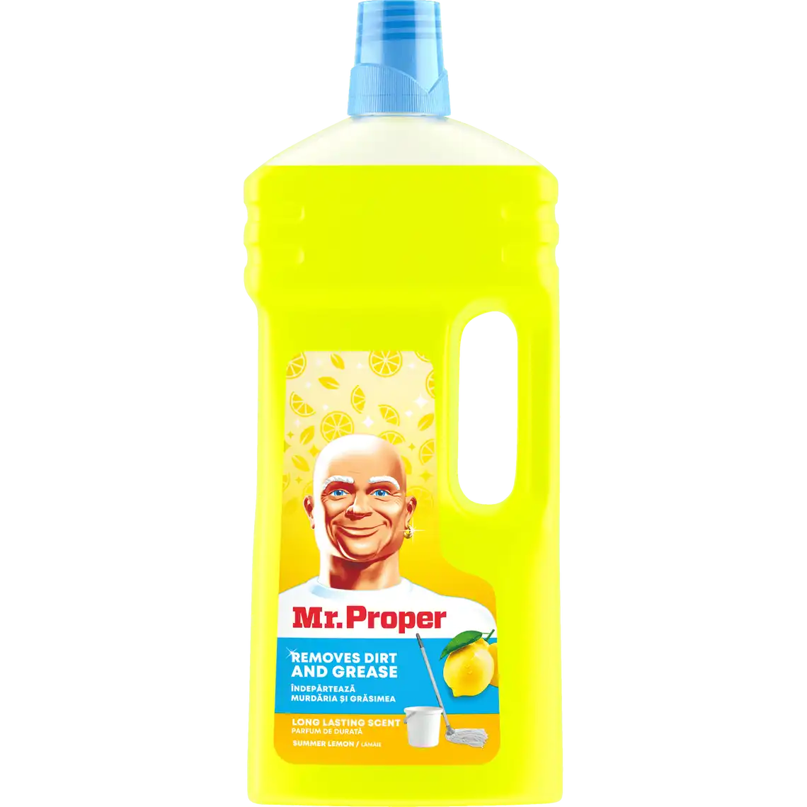 Фото 1 - Рідкий миючий засіб для підлоги та стін Mr.Proper Лимон 1.5 л