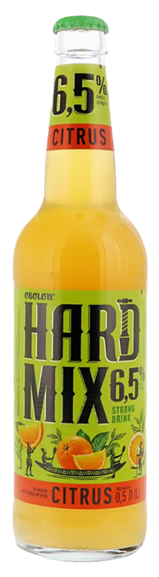 Фото 1 - Пиво Hardmix citrus 6.5% 0.5 л