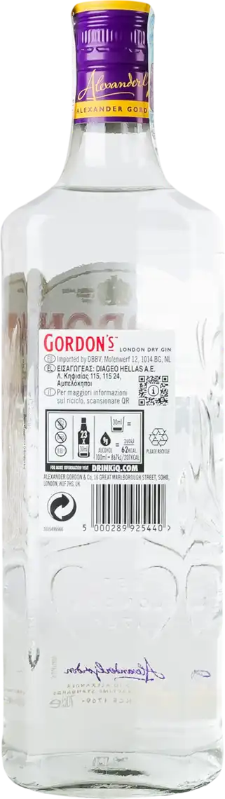 Фото 2 - Джин Gordon's 40% 0.7 л