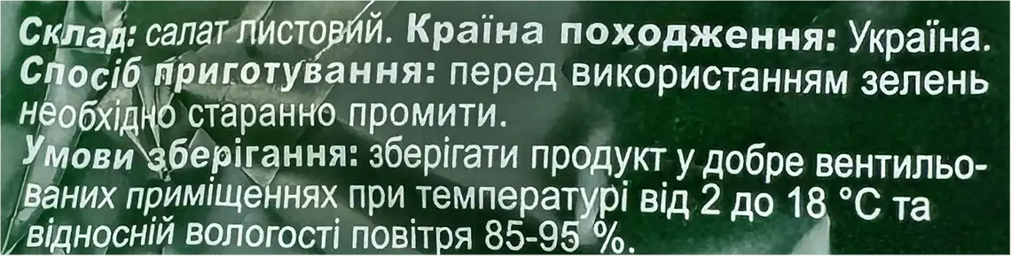 Фото 2 - Салат Пучок-Свіжачок свіжий