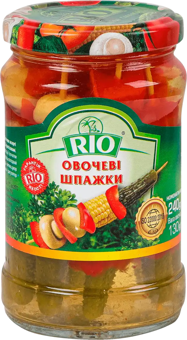 Фото 1 - Шпажки овочеві Rio 240 г