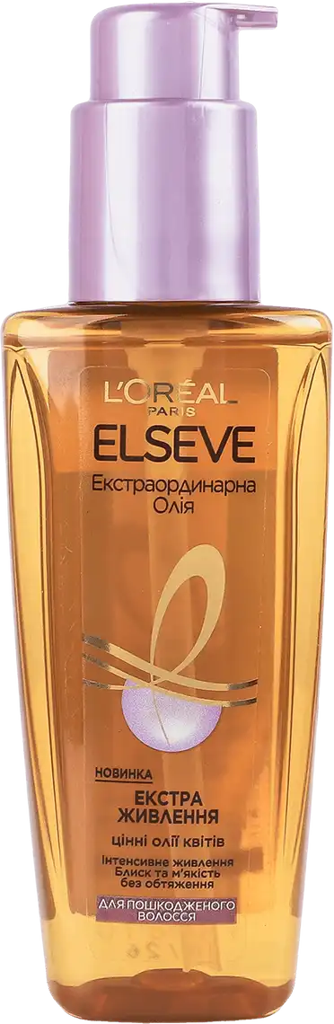 Фото 1 - Олія для волосся L'Oreal Paris Elseve Екстраординарна 100 мл