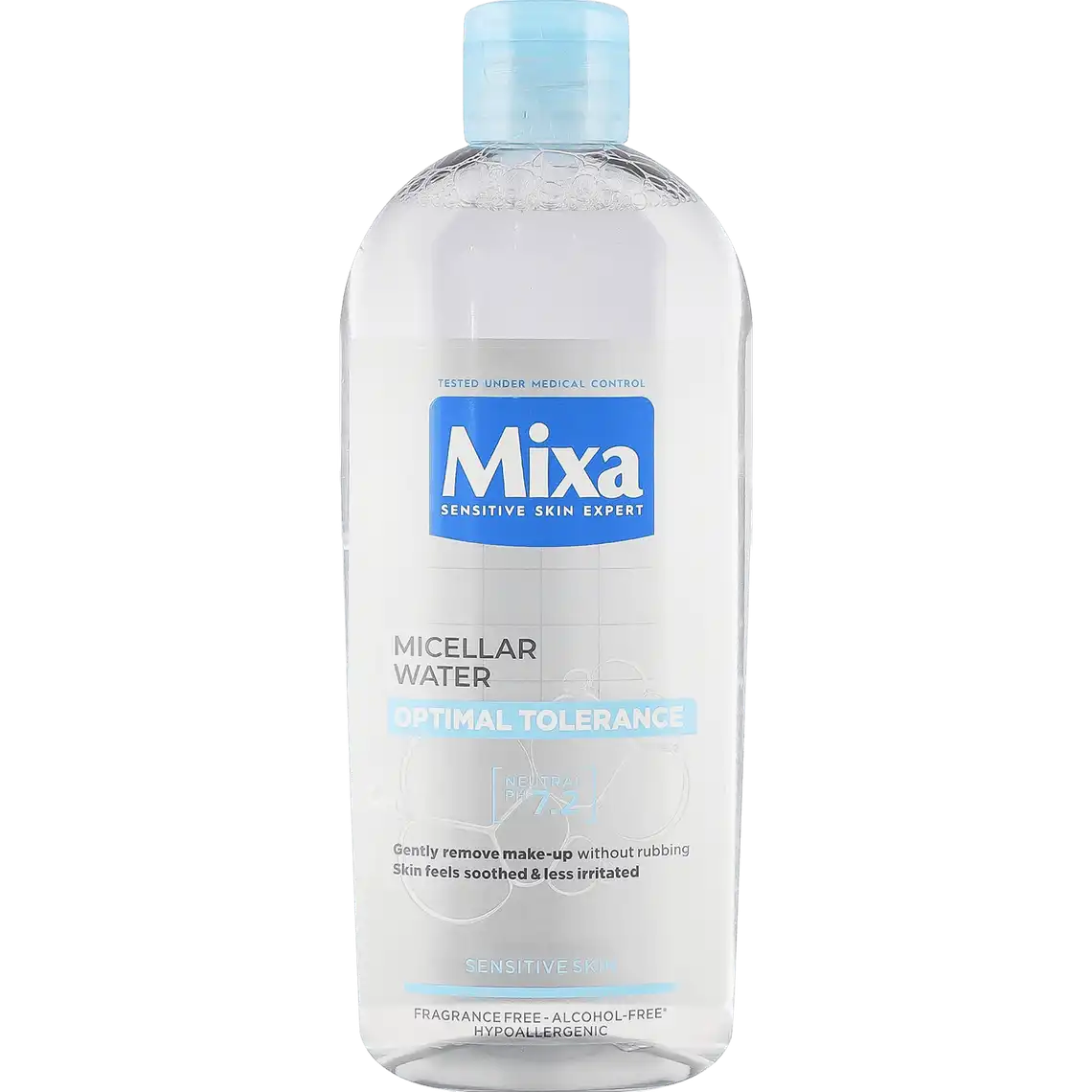 Фото 1 - Вода міцелярна Mixa Optimal tolerance 400 мл