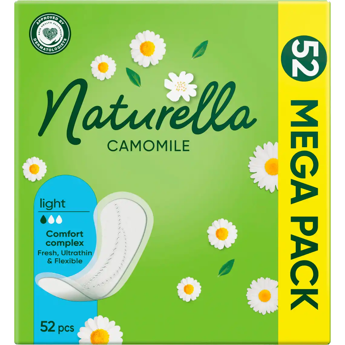 Фото 1 - Прокладки щоденні Naturella Camomile Normal 52 шт.