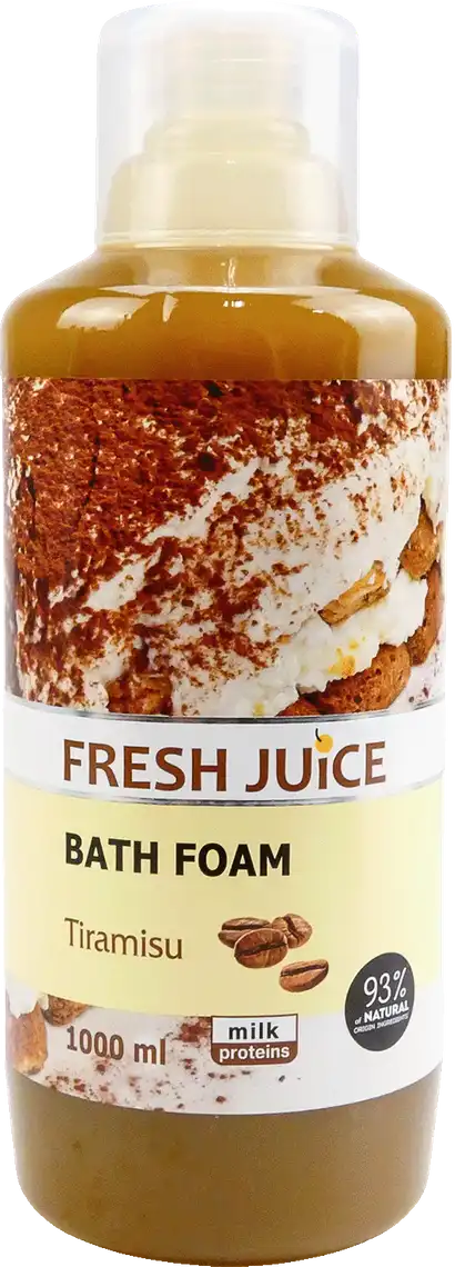 Фото 1 - Піна для ванн Fresh Juice Тірамісу 1 л