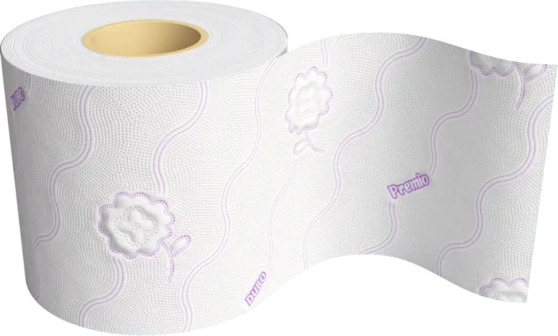 Фото 2 - Туалетний папір Диво Premio Toscana Lavender 3-шаровий 8 шт