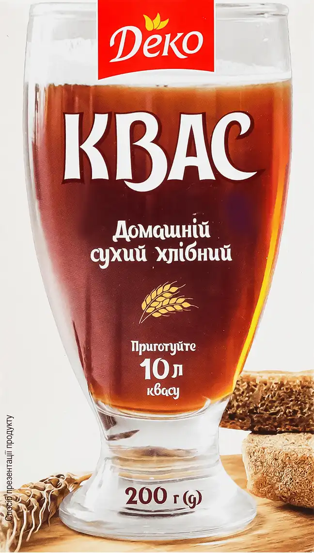 Фото 1 - Квас Деко Домашній сухий хлібний 200 г