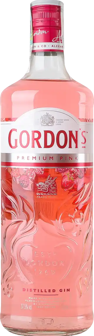 Фото 1 - Джин Gordon's Premium Pink 37.5% 0.7 л