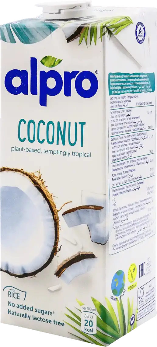 Фото 1 - Напій Alpro Coconut Original 1 л