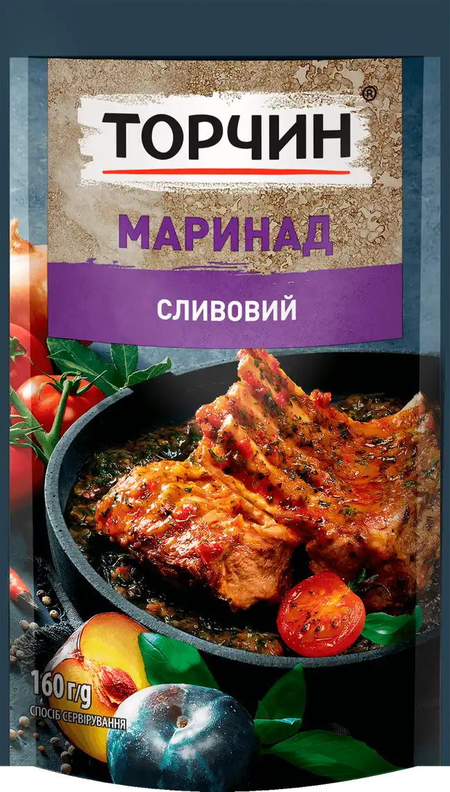 Фото 1 - Маринад Торчин Сливовий 160 г