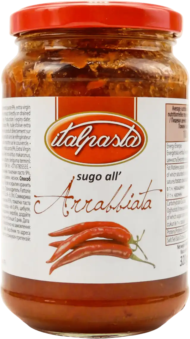 Фото 1 - Соус Italpasta Arrabbiata 320 г