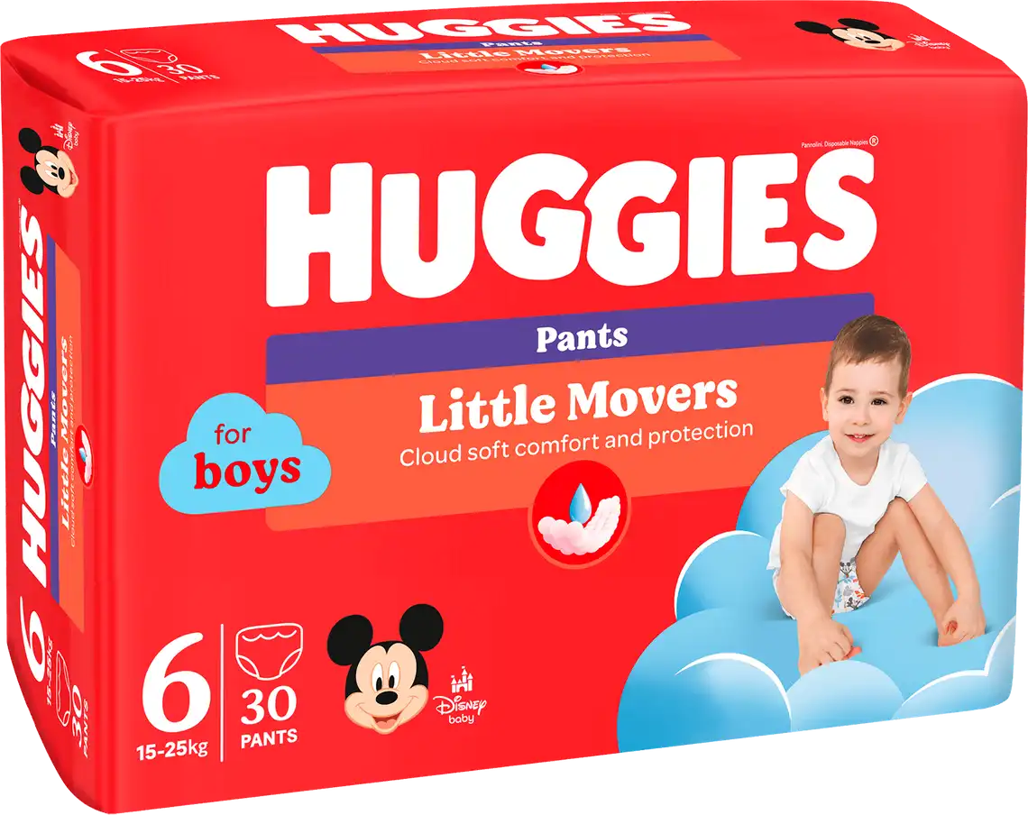 Фото 3 - Підгузки-трусики Huggies Pants для хлопчиків розмір 6 15-25 кг 30 шт