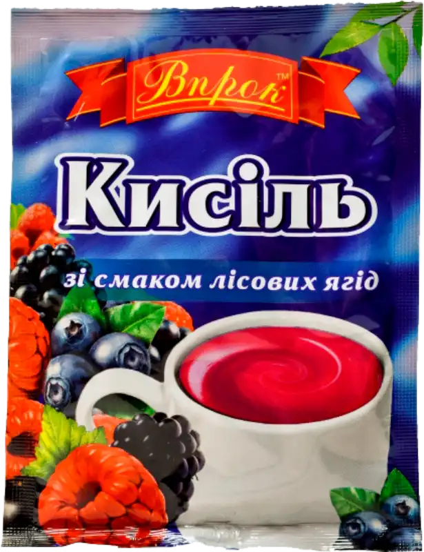 Фото 1 - Кисіль Впрок зі смаком лісових ягід 65 г