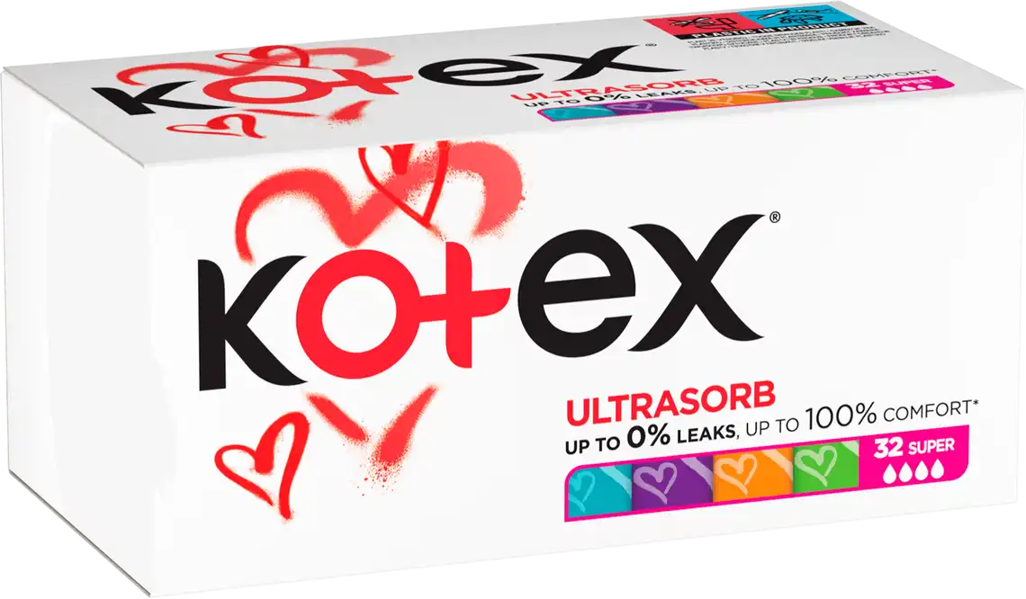 Фото 1 - Тампони гігієнічні Кotex Super 32 шт