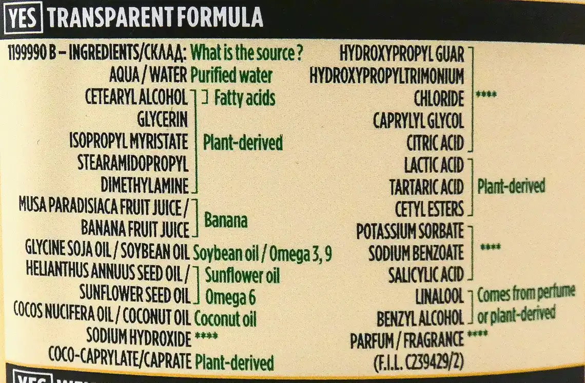 Фото 5 - Бальзам-ополіскувач для волосся Garnier Fructis Superfood Банан Живлення 350 мл