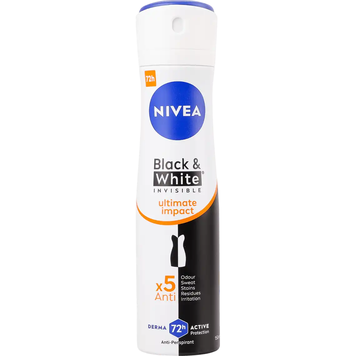 Фото 1 - Дезодорант Nivea Чорне і Біле Невидимий Extra 150 мл