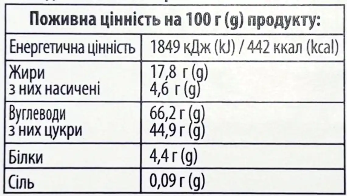 Фото 3 - Печиво Varto Biscuit здобне в глазурі зі смаком тоффі та кокосу вагове