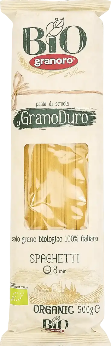 Фото 1 - Макаронні вироби Bio Granoro Spaghetti, 500 г