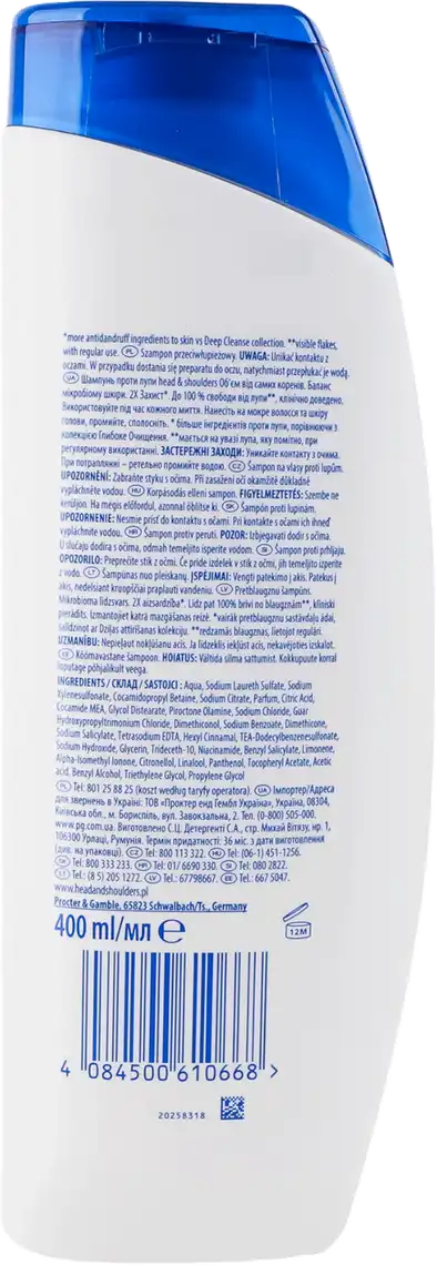 Фото 2 - Шампунь Head & Shoulders Обсяг від самого коріння проти лупи 400 мл