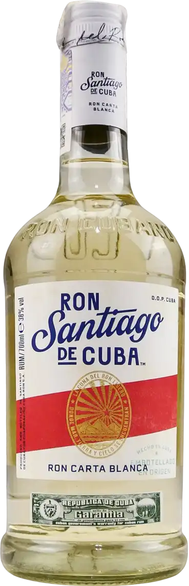 Фото 1 - Ром Santiago De Cuba Carta Blanca 38% 0.7 л