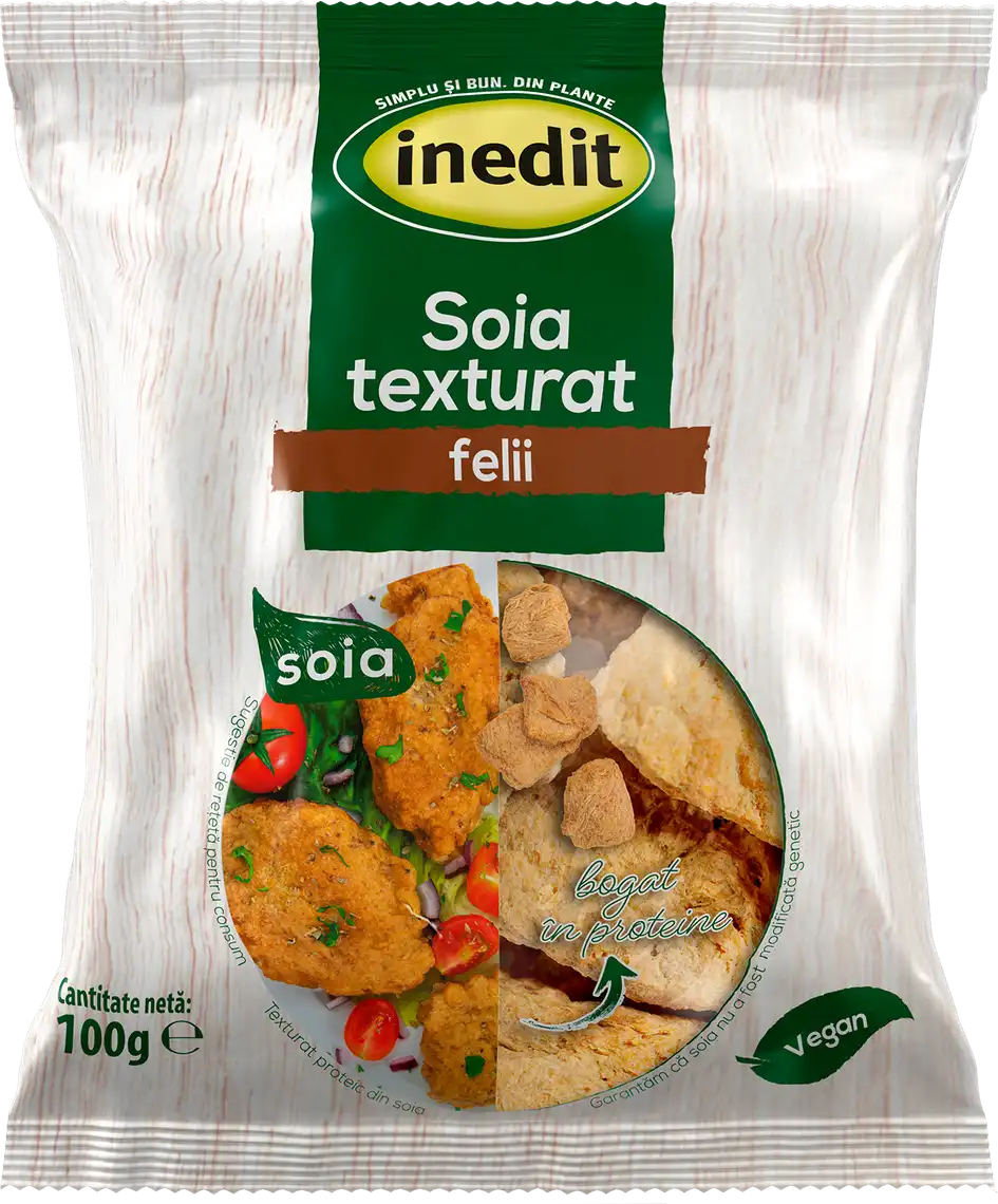 Фото 1 - Соя Inedit текстурована слайси 100 г