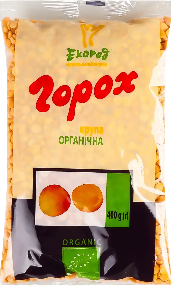 Фото 1 - Горох Екород органічний 400 г